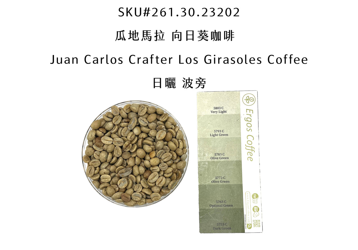 261 向日葵咖啡 Juan Carlos Crafter Los Girasoles Coffee．波旁．日曬處理法．新東方